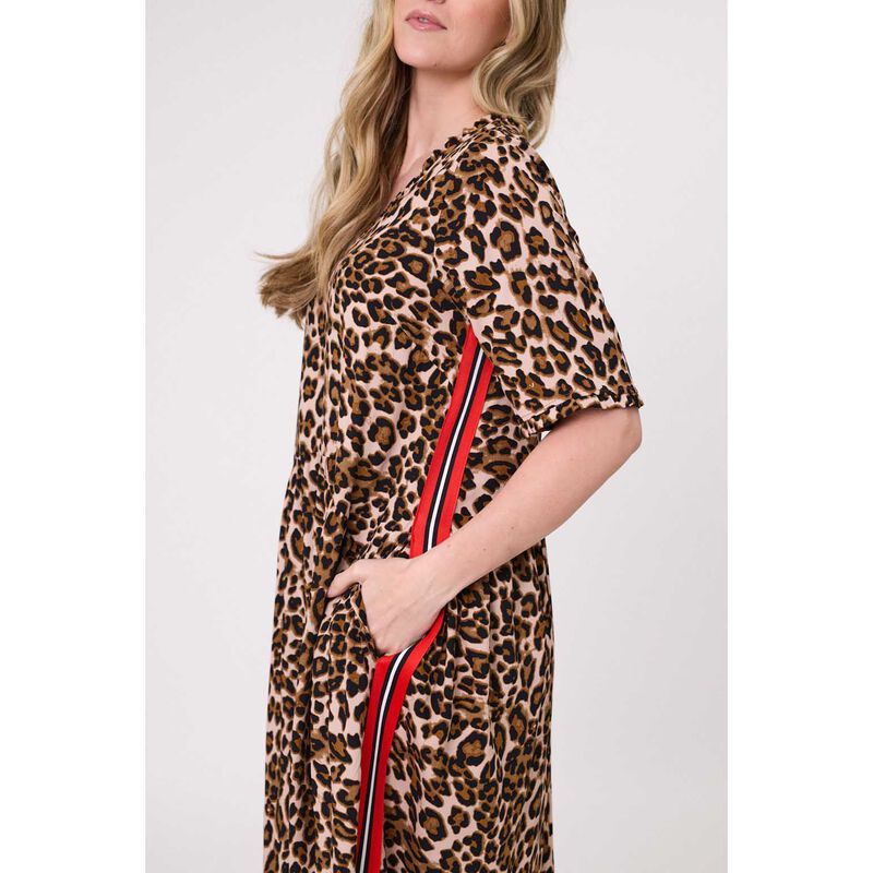 Lemon Tree Leona Dress Leopard Print image number 2